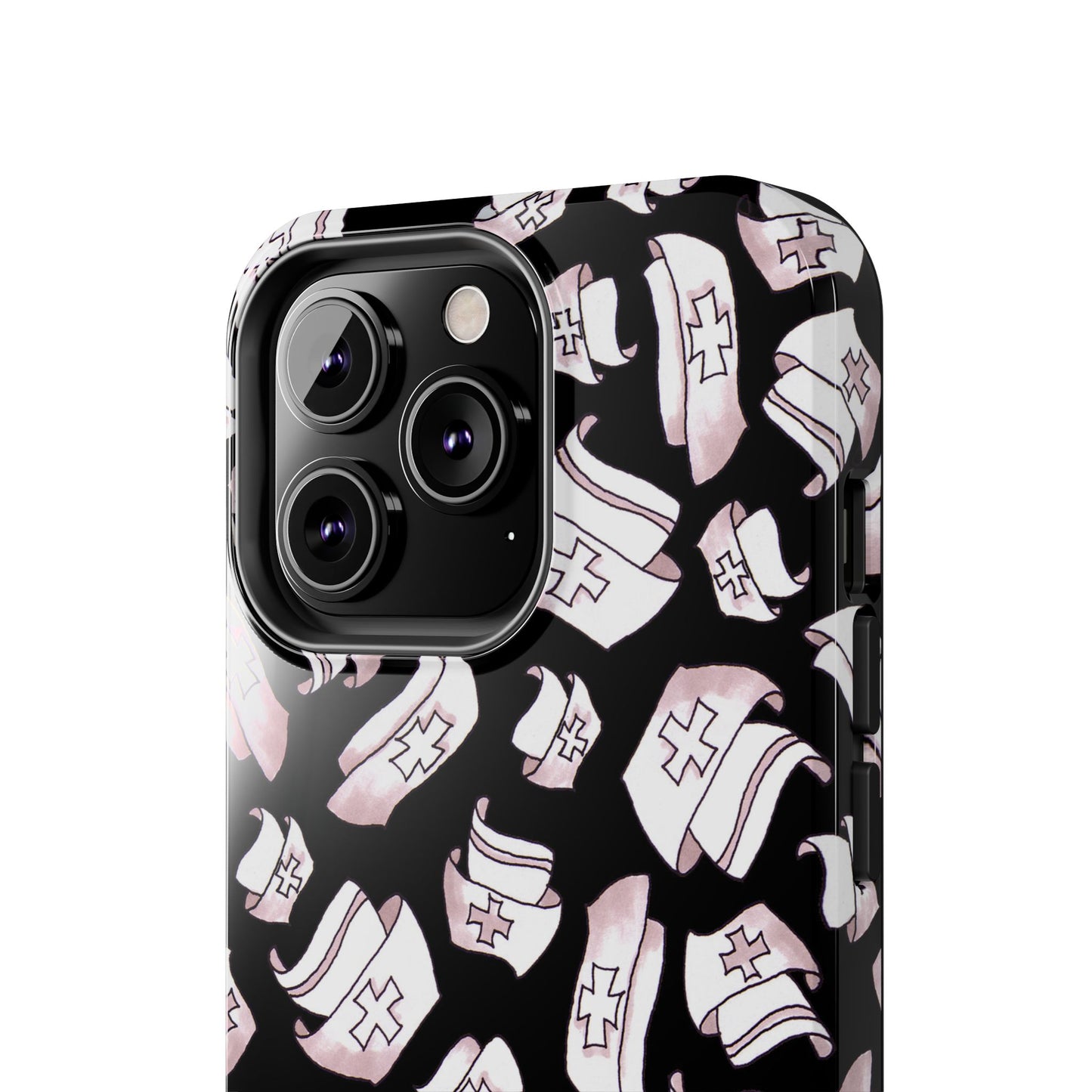 Happy Hats Black Phone Case