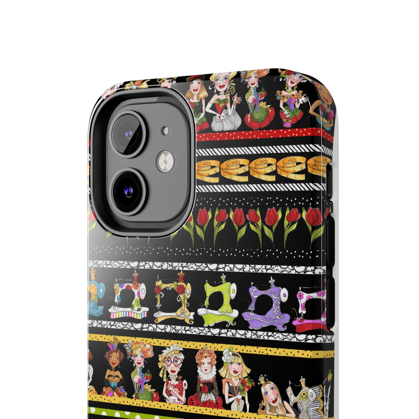Curious Border Black Phone Case