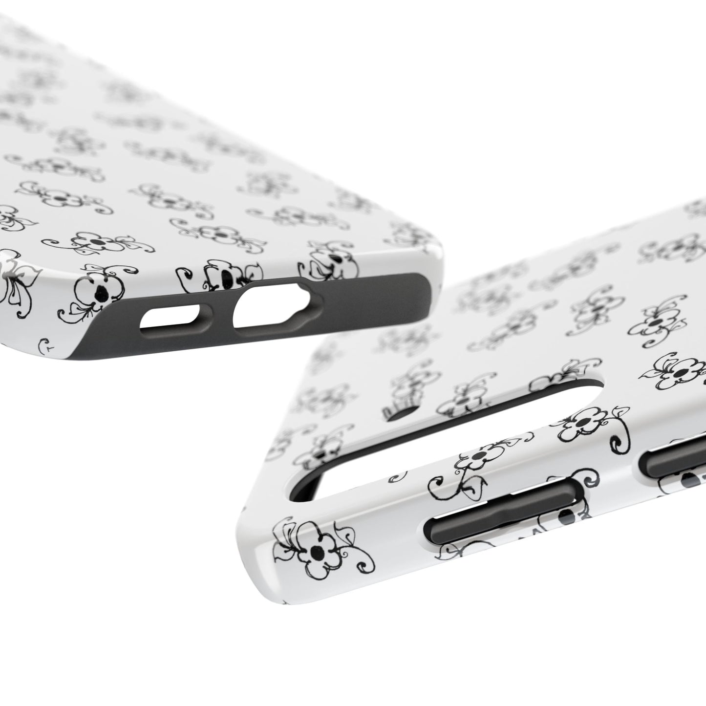 Favorite Daisies White / Black Phone Case