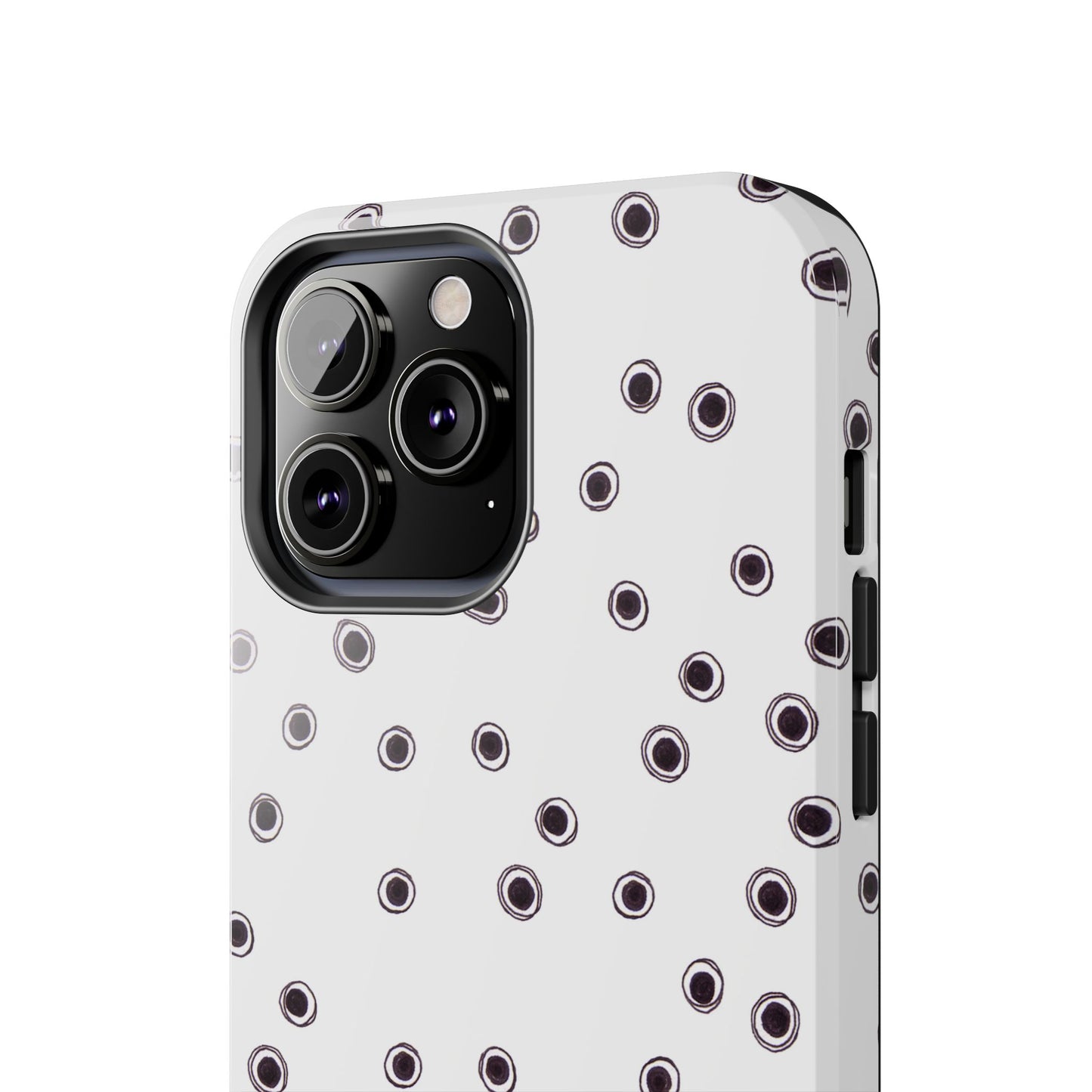 Halo Dots White Phone Case