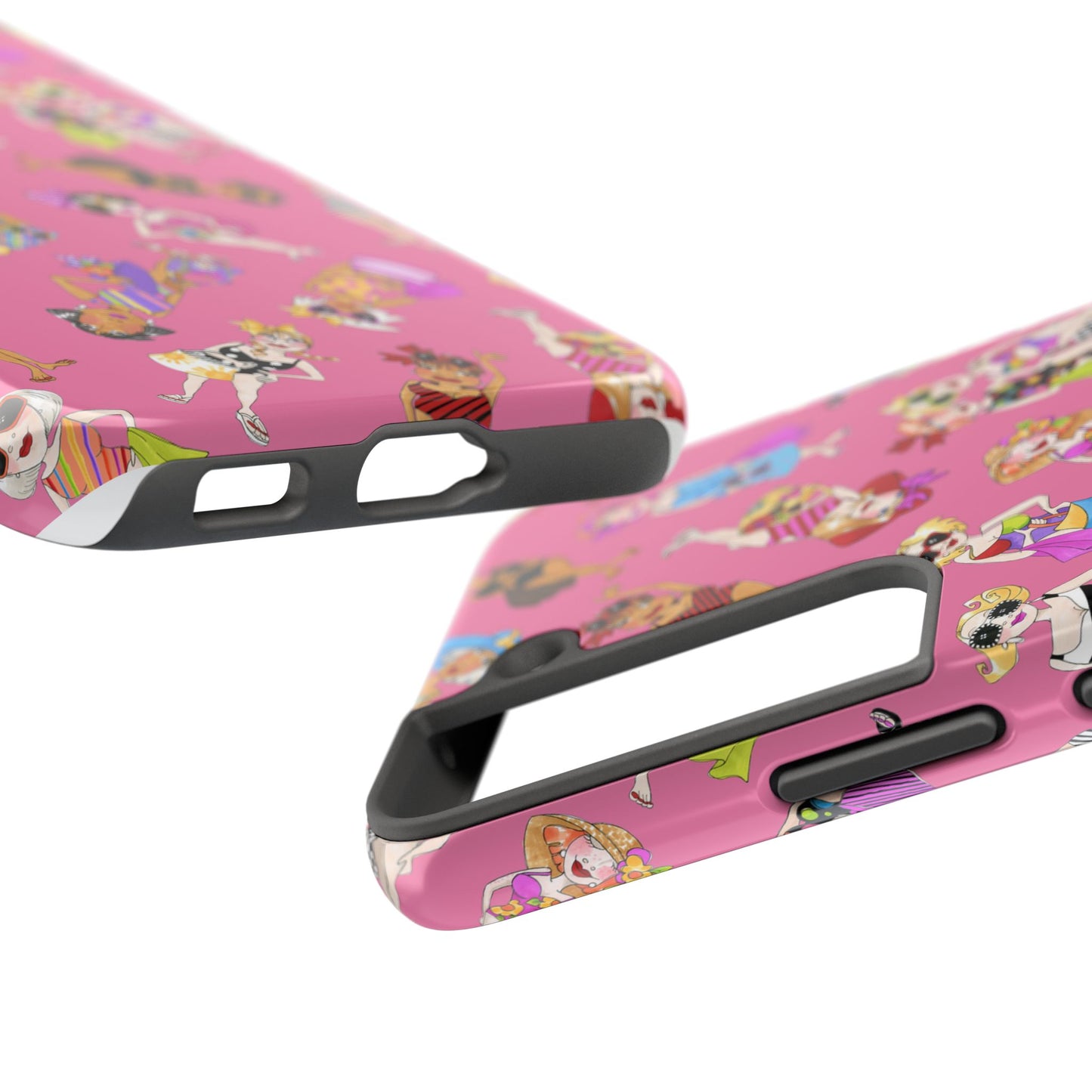 Tossed Beauties Pink Phone Case