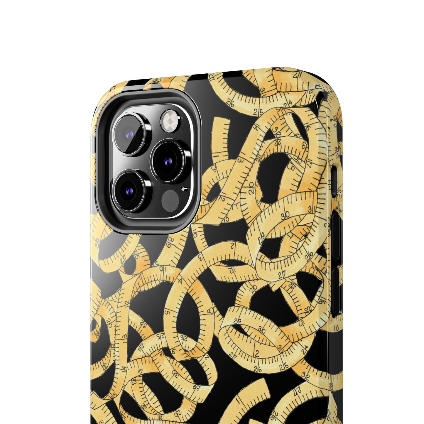 Tape Tangle Black Phone Case