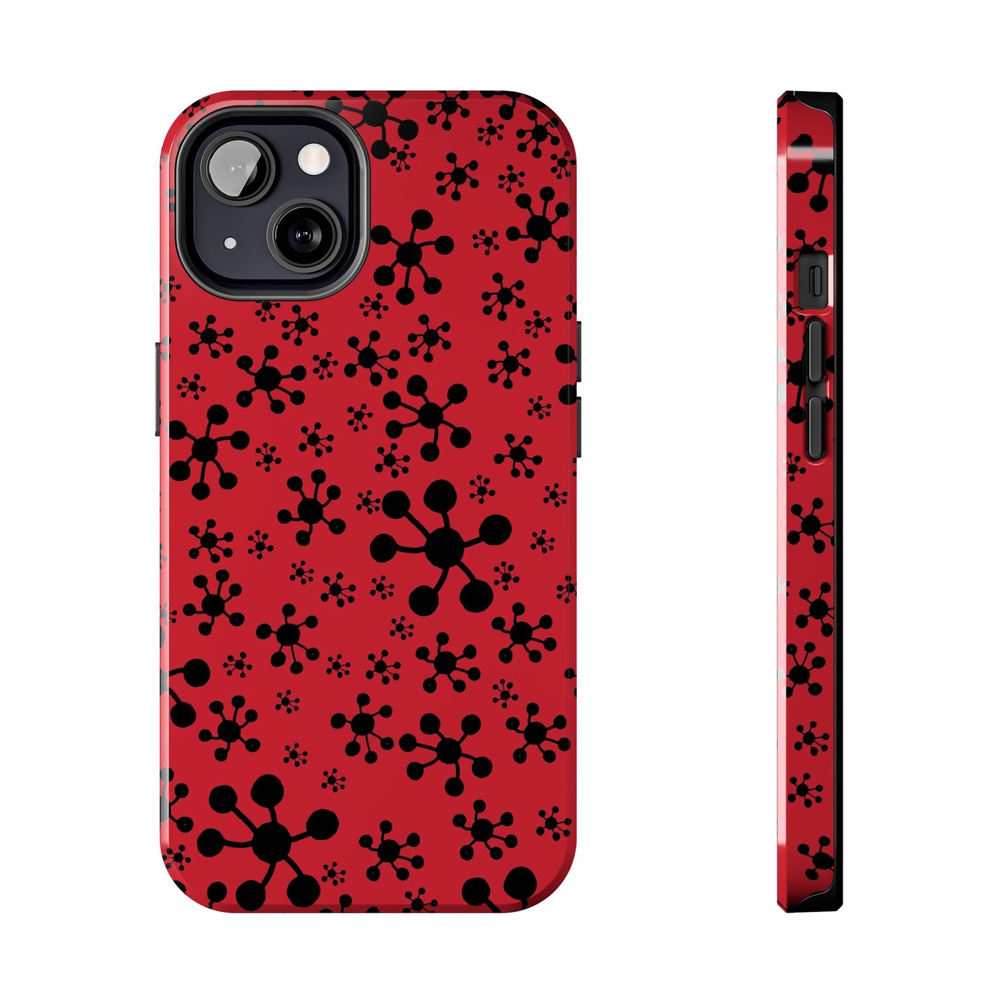 Jacks Red / Black Phone Case