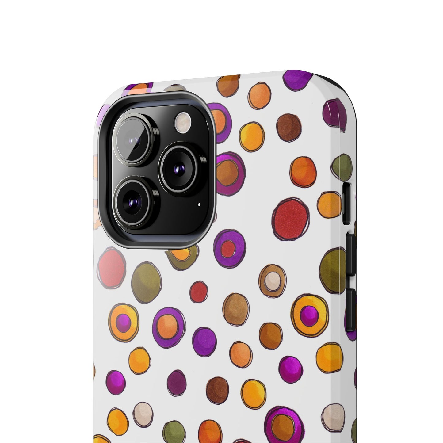 Sesame Dot White Phone Case