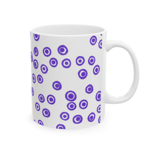 Dots Blue Cup