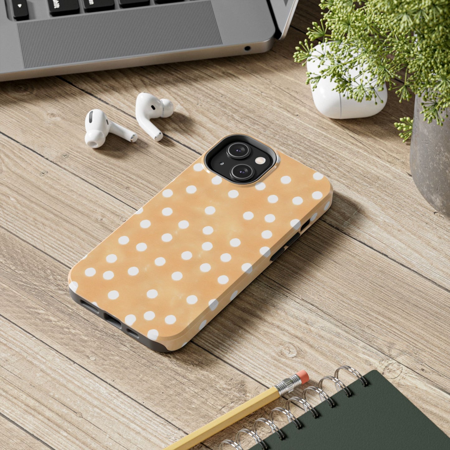 Big Dots Orange Phone Case