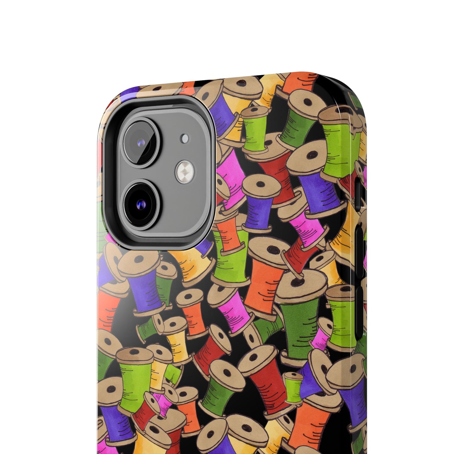 Spoolopoly Black Phone Case