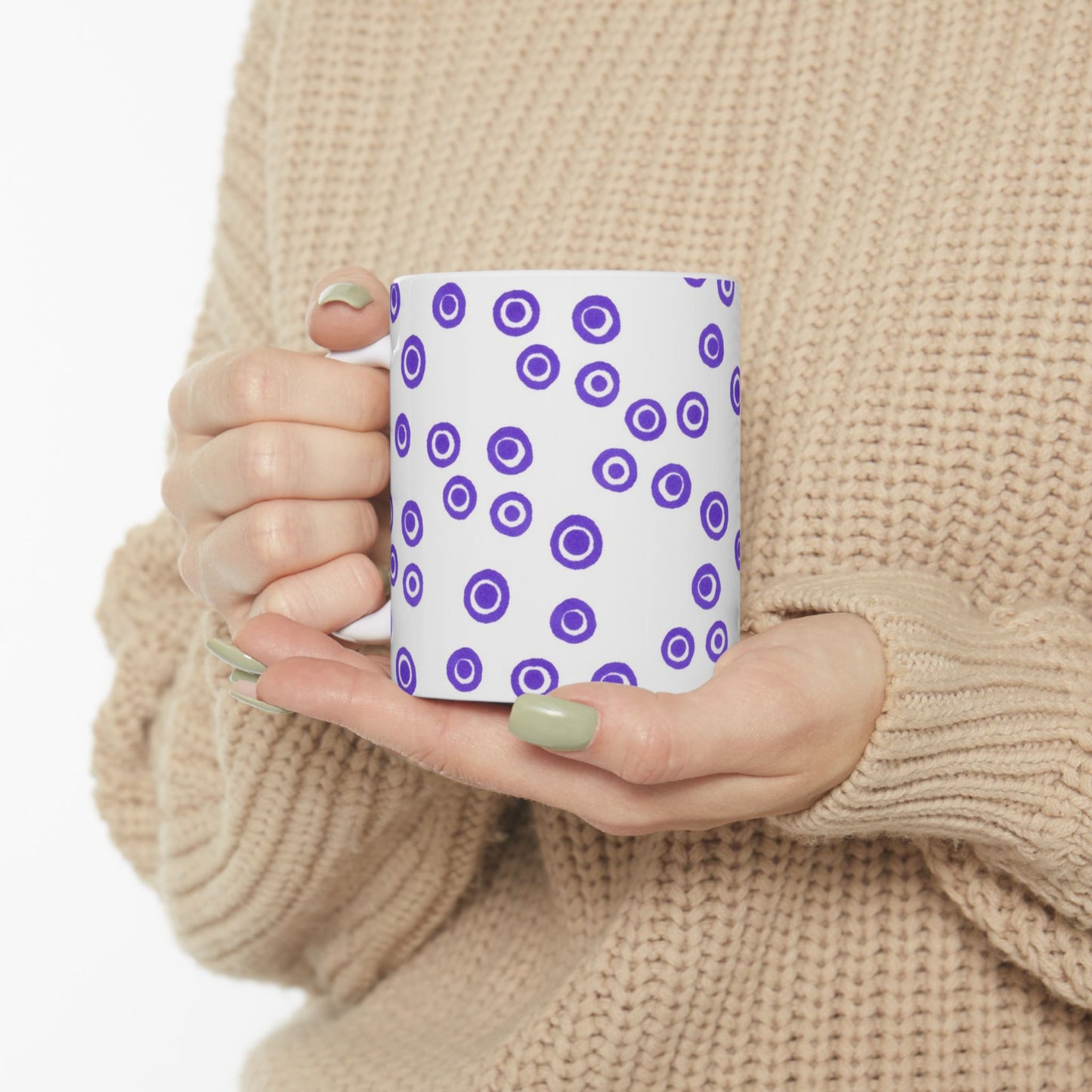 Dots Blue Cup