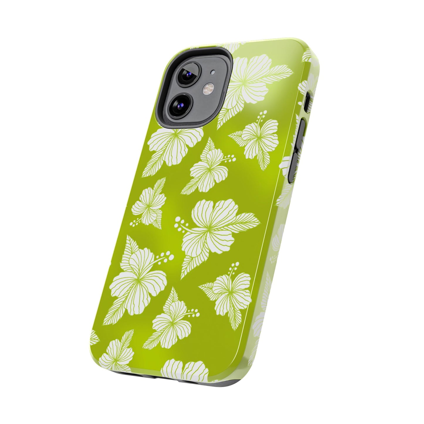 Hibiscus Green Phone Case