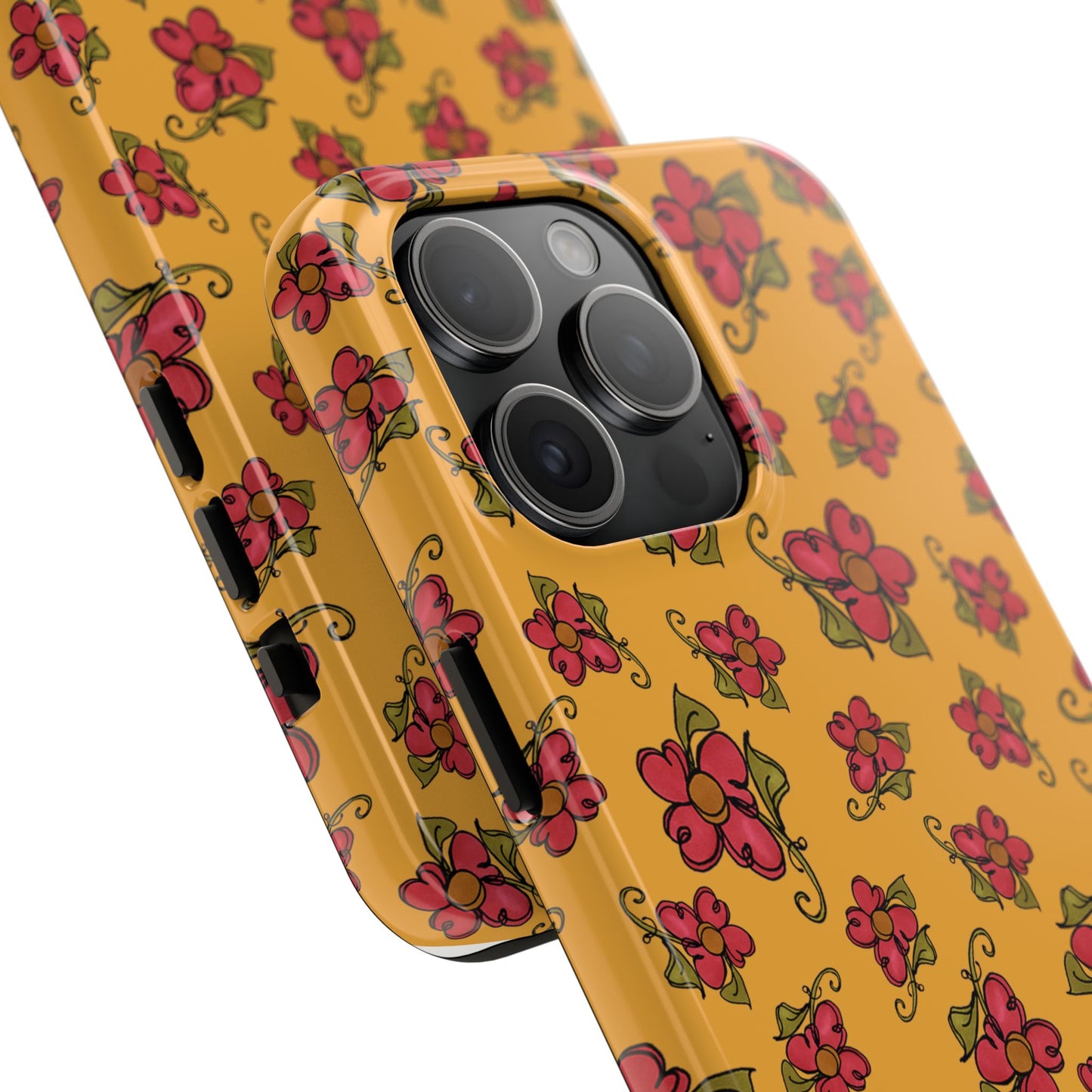 Daisy Caper Gold Phone Case