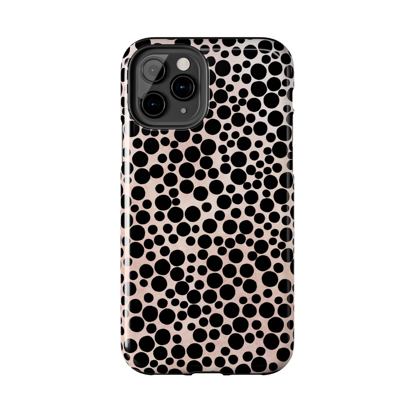 Felt Dots Pink Phone Case