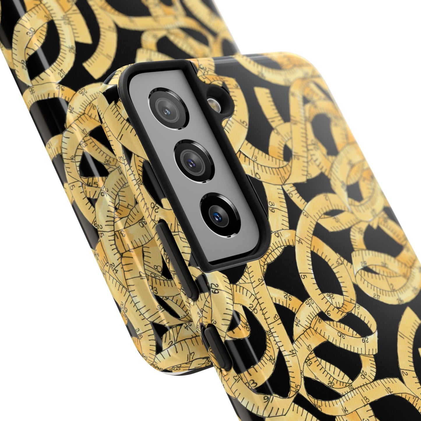 Tape Tangle Black Phone Case