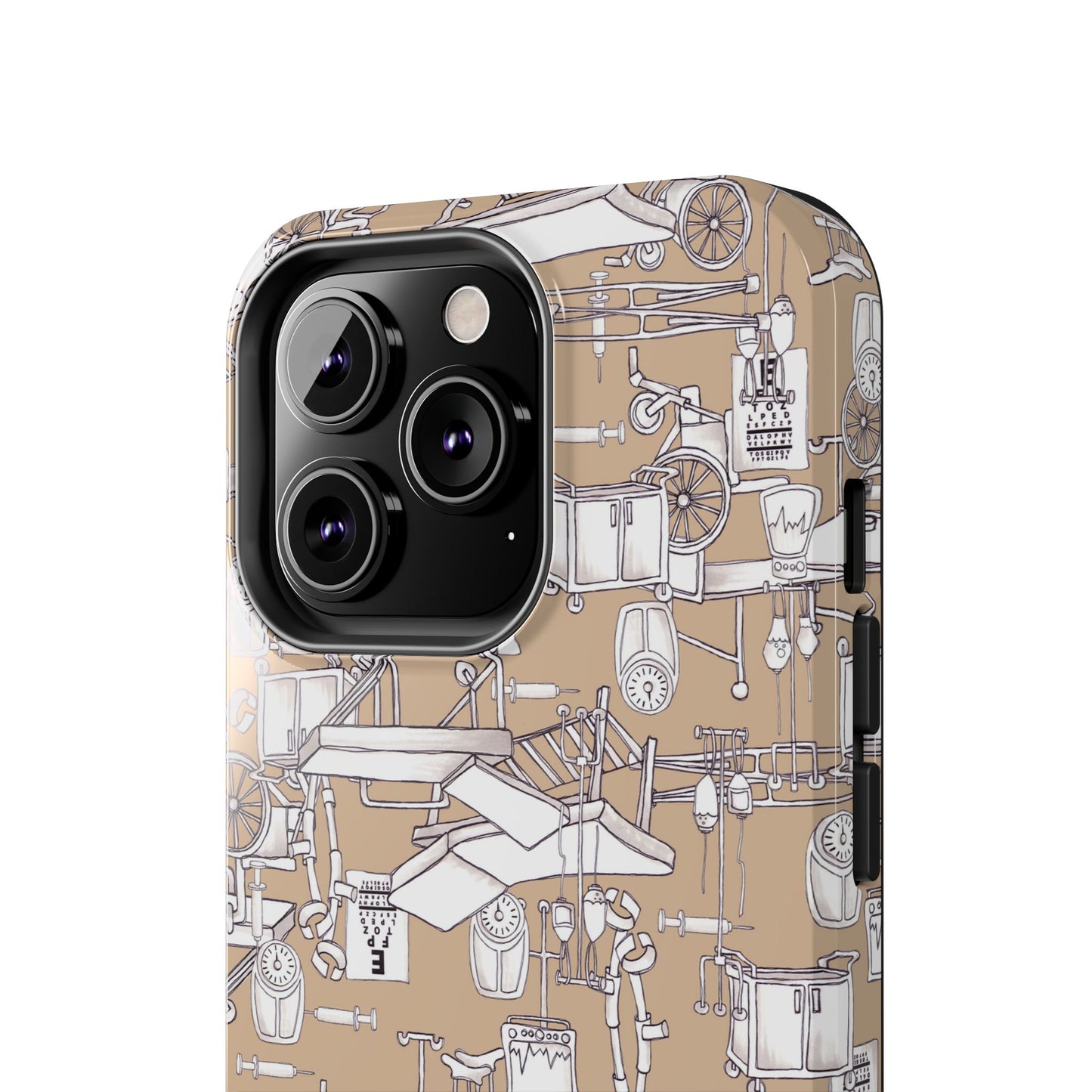 Essentials Khaki / White Phone Case