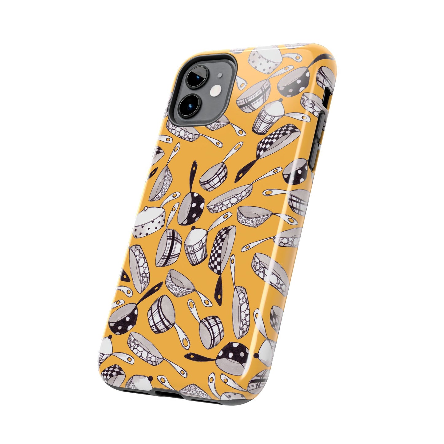 Pots & Pans Flyin' Yellow Phone Case