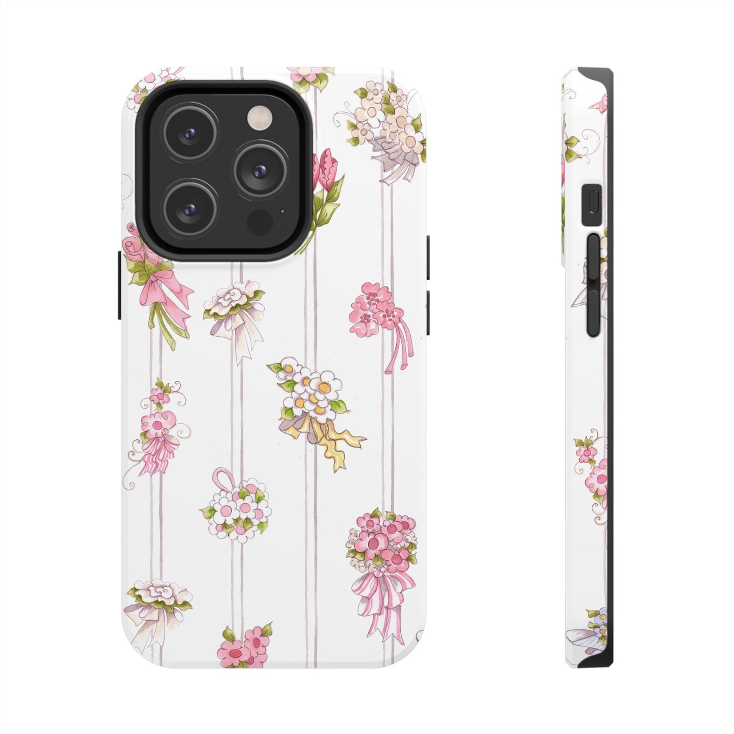 Bouquet Stripe Phone Case