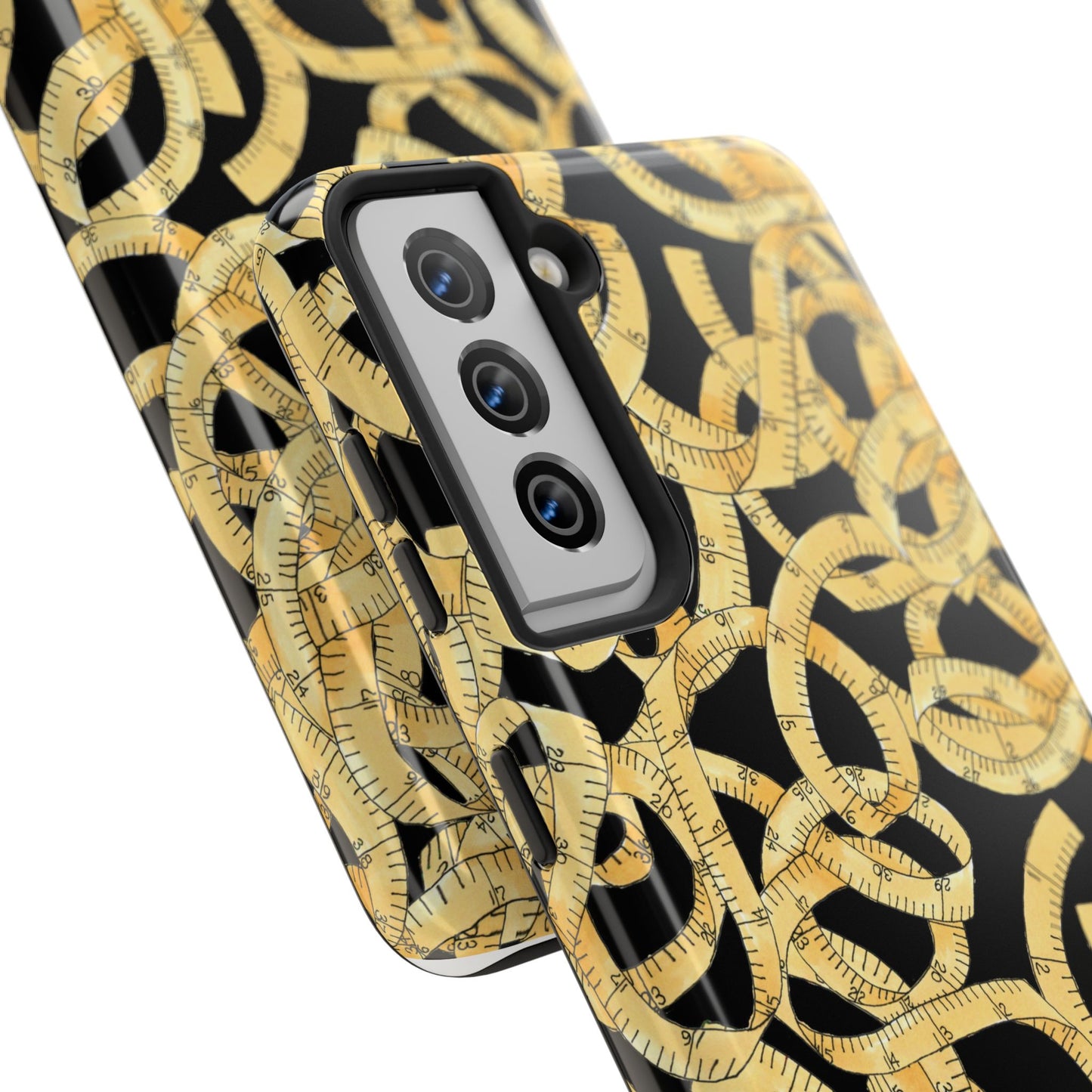 Tape Tangle Black Phone Case