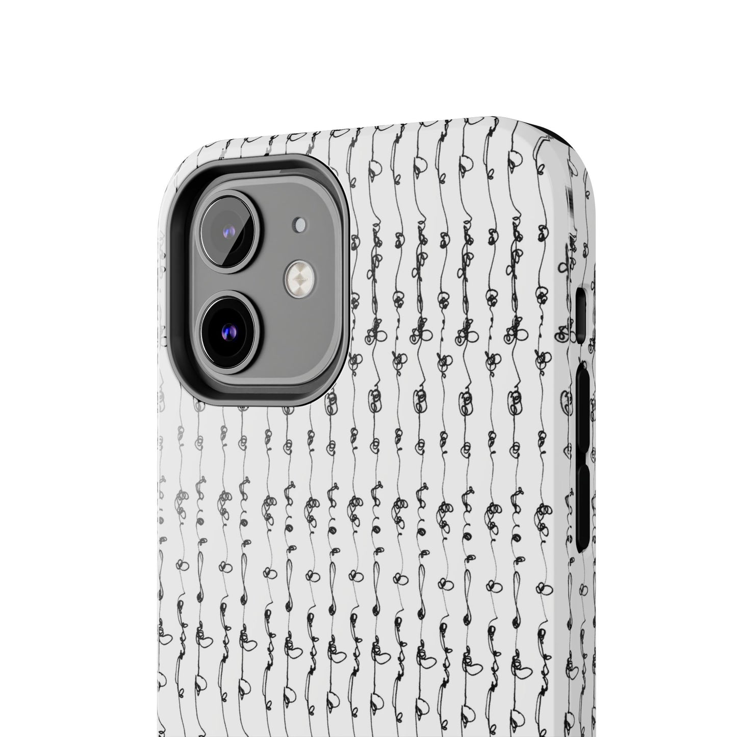 Scribble Stripe Phone Case