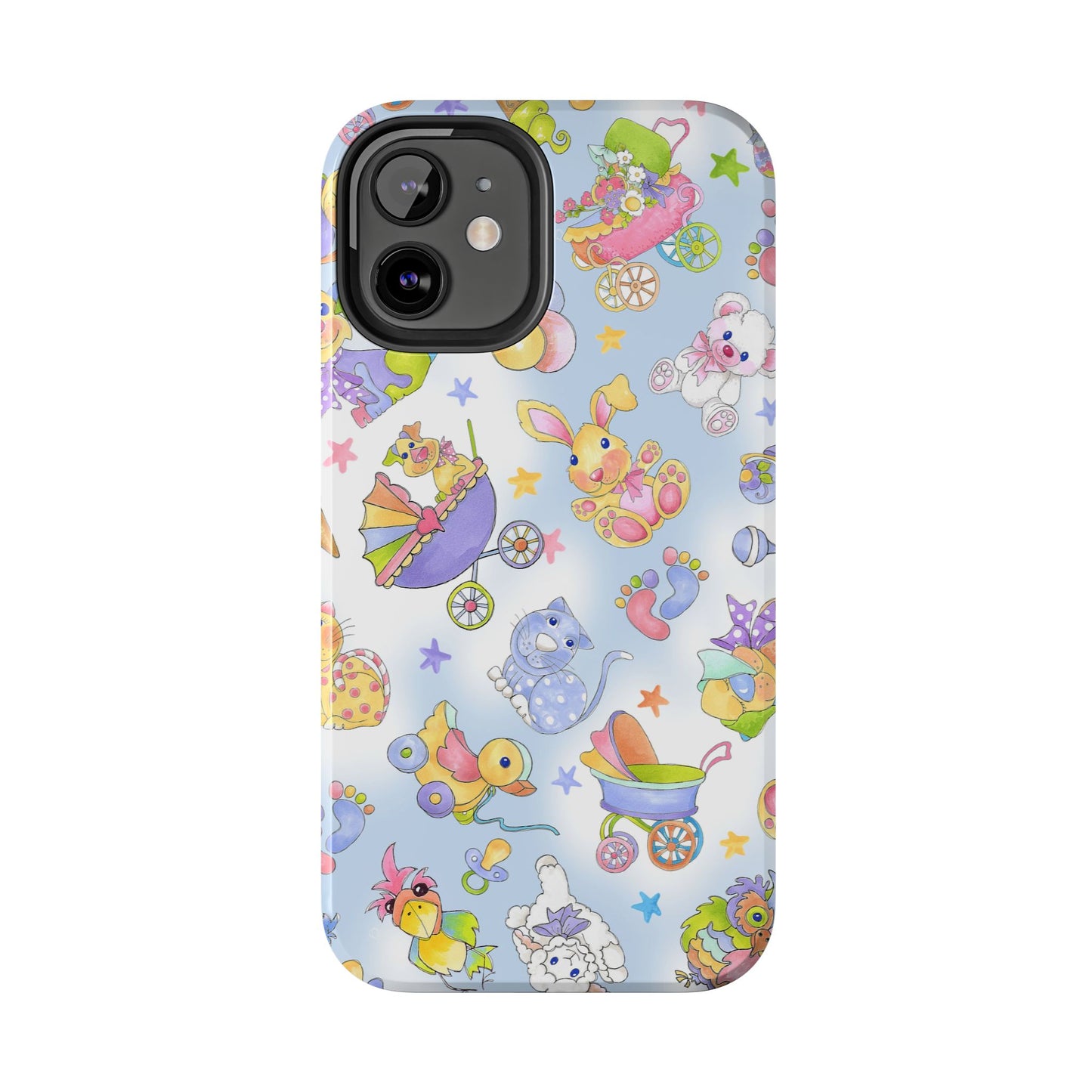 Busy Baby Blue Sky Phone Case