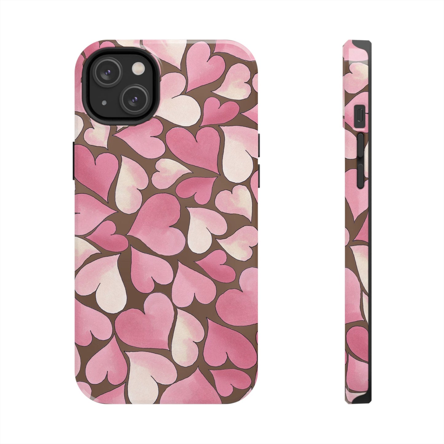 Hearts Chocolate Phone Case