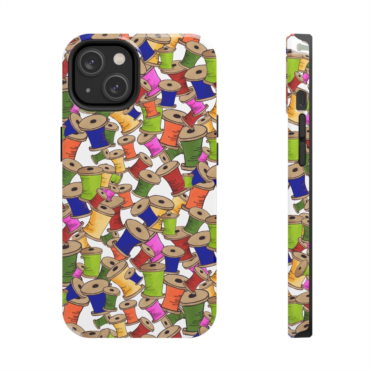 Spoolopoly White Phone Case