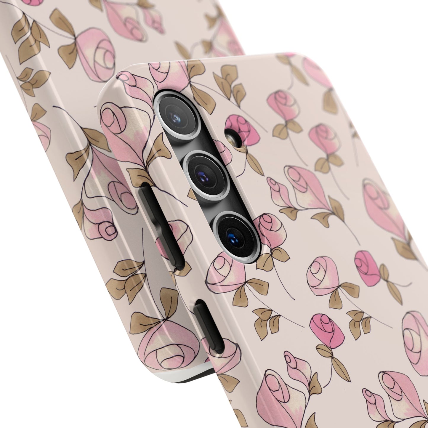 Simply Roses Pink Phone Case