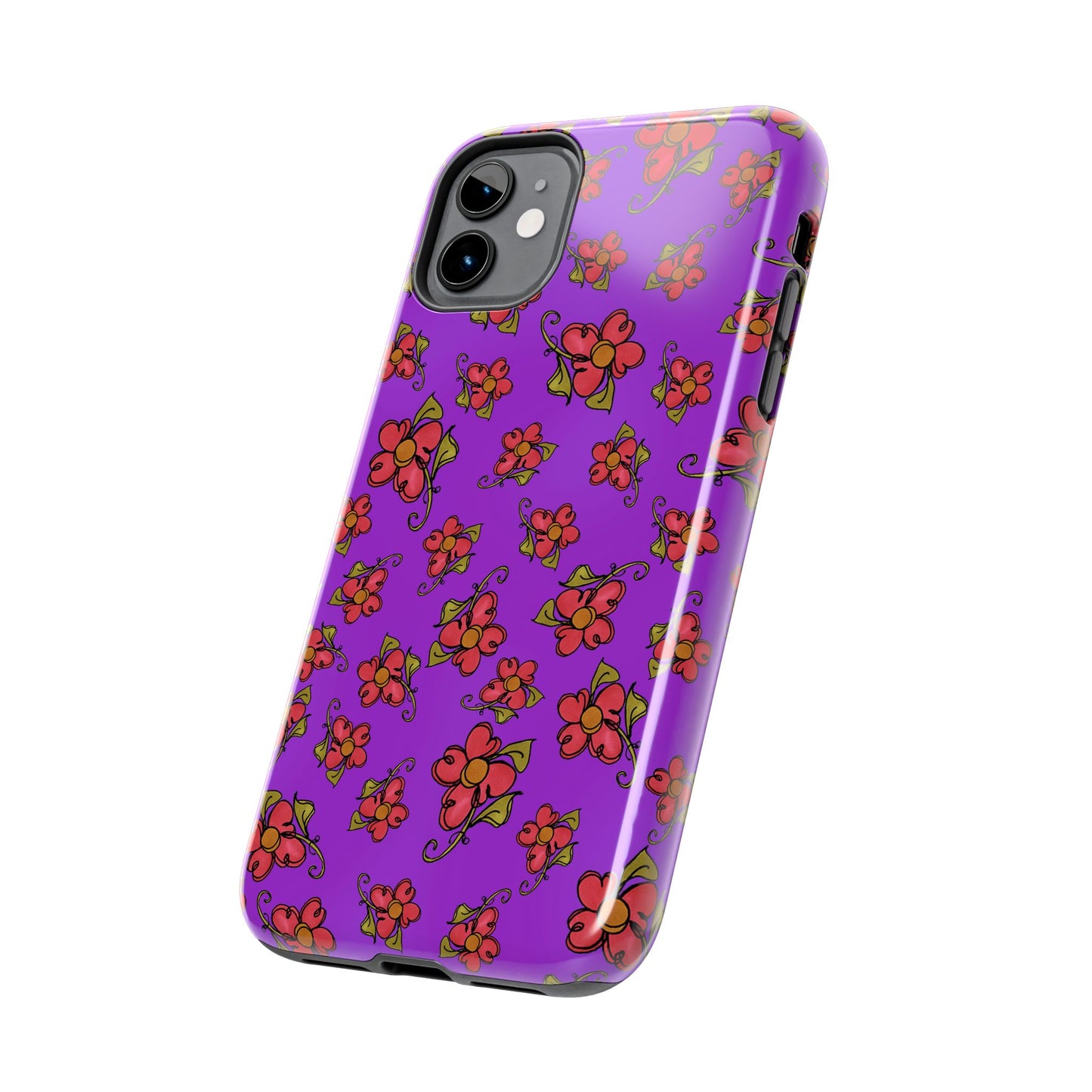 Daisy Caper Purple Phone Case