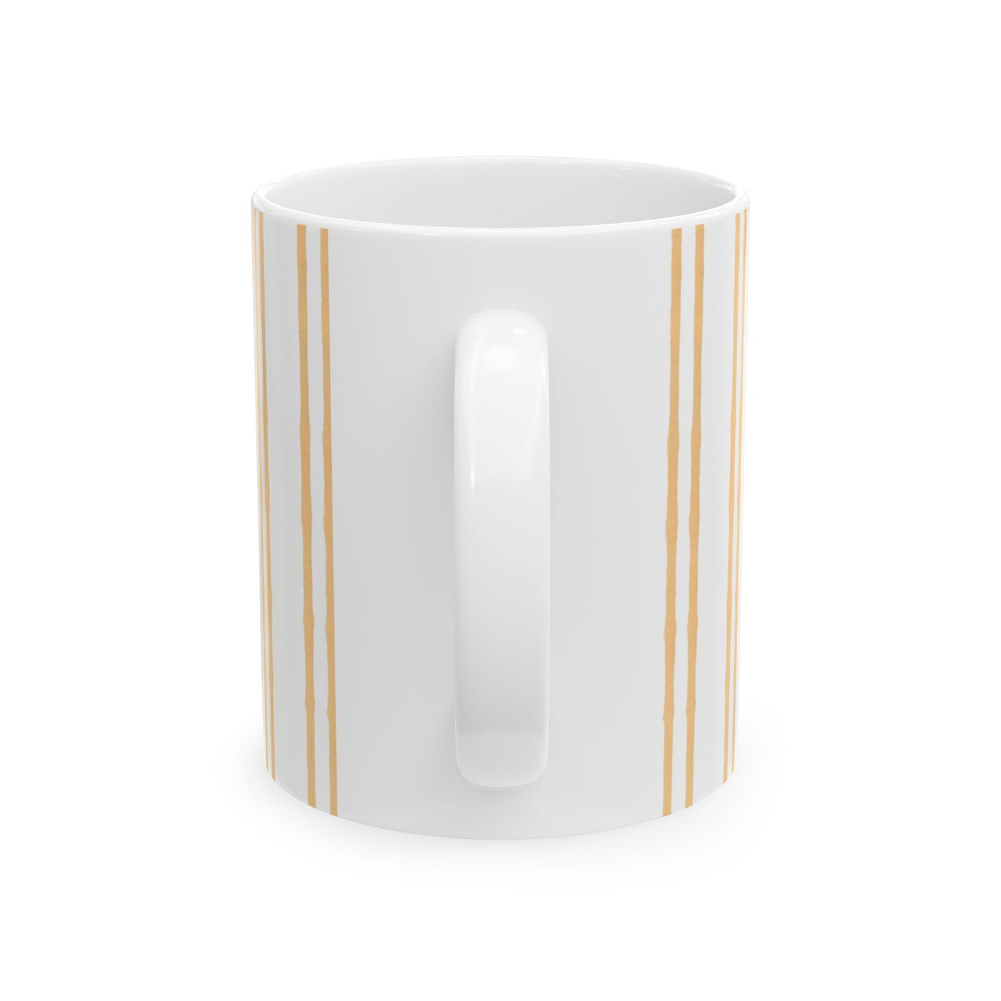 Double Stripe Yellow Cup
