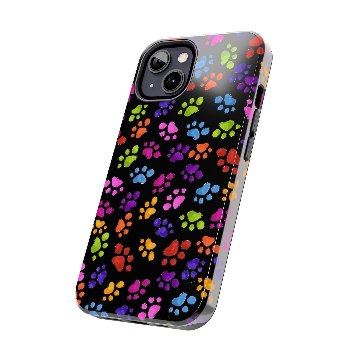 Fancy Paws Black Phone Case