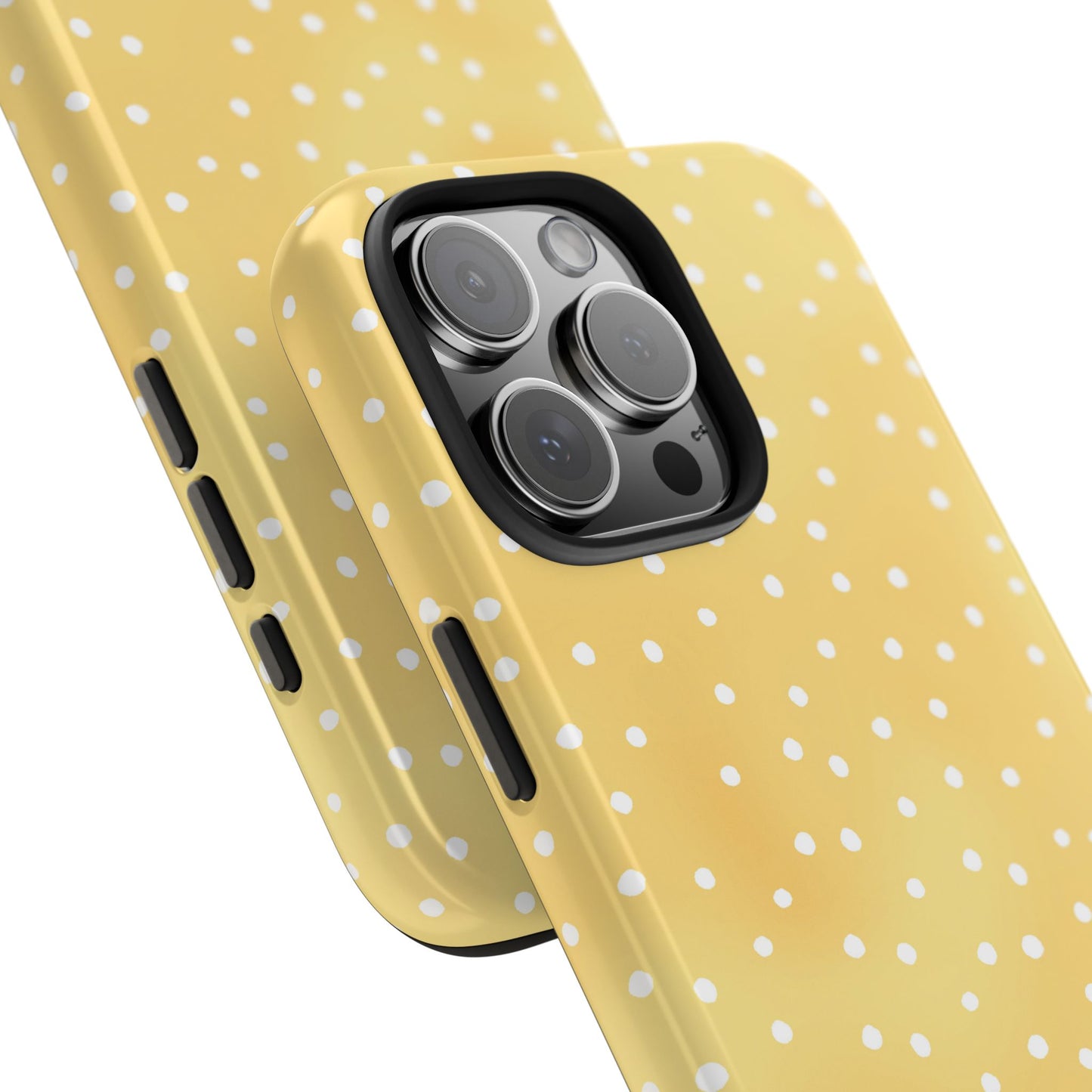Dinky Dots Sunshine / White Phone Case