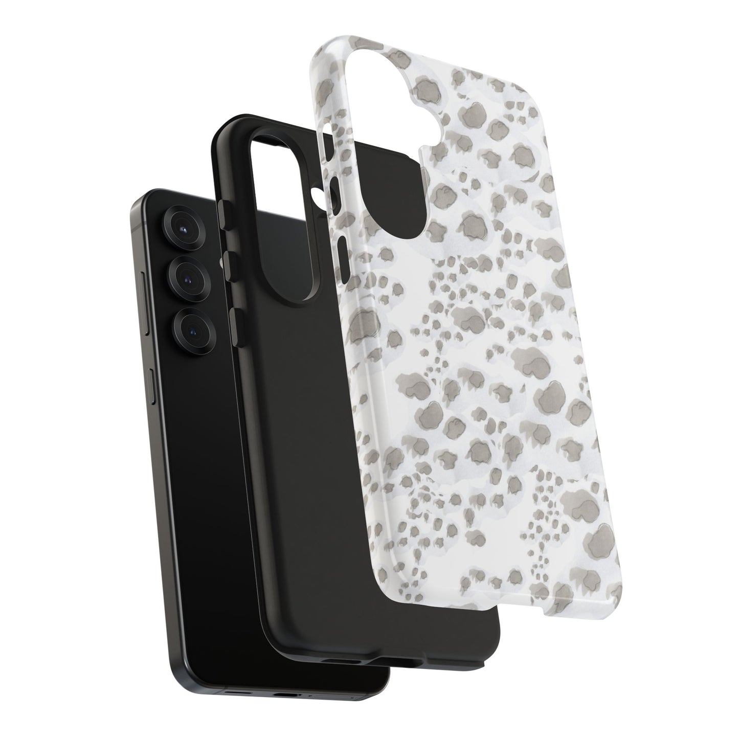 Kitty Dots White Phone Case