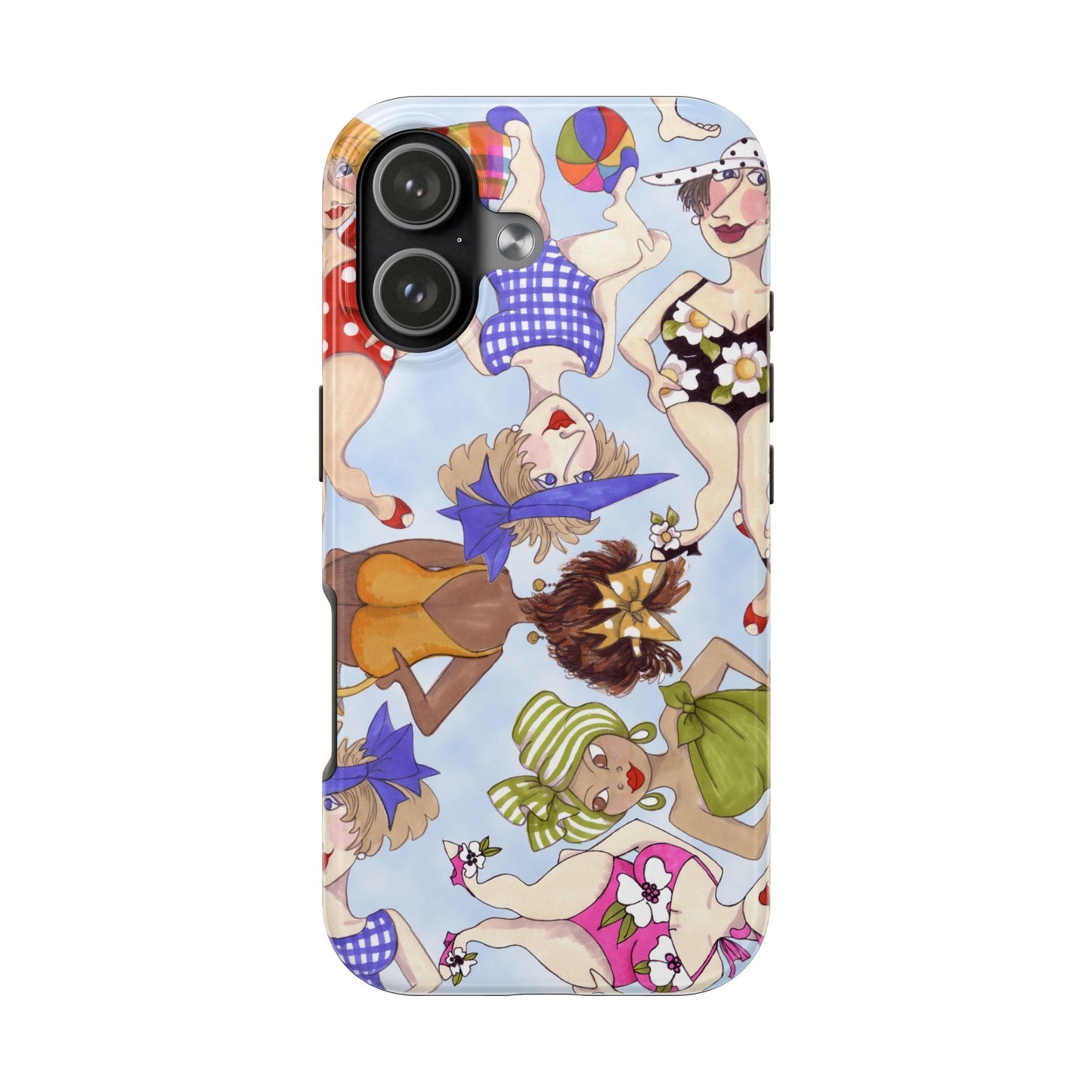 Bathing Beauties Blue Sky Phone Case