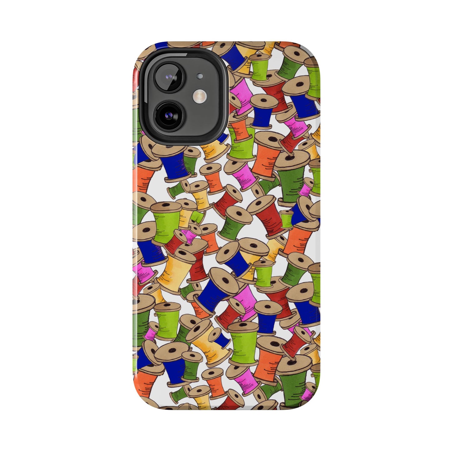Spoolopoly White Phone Case