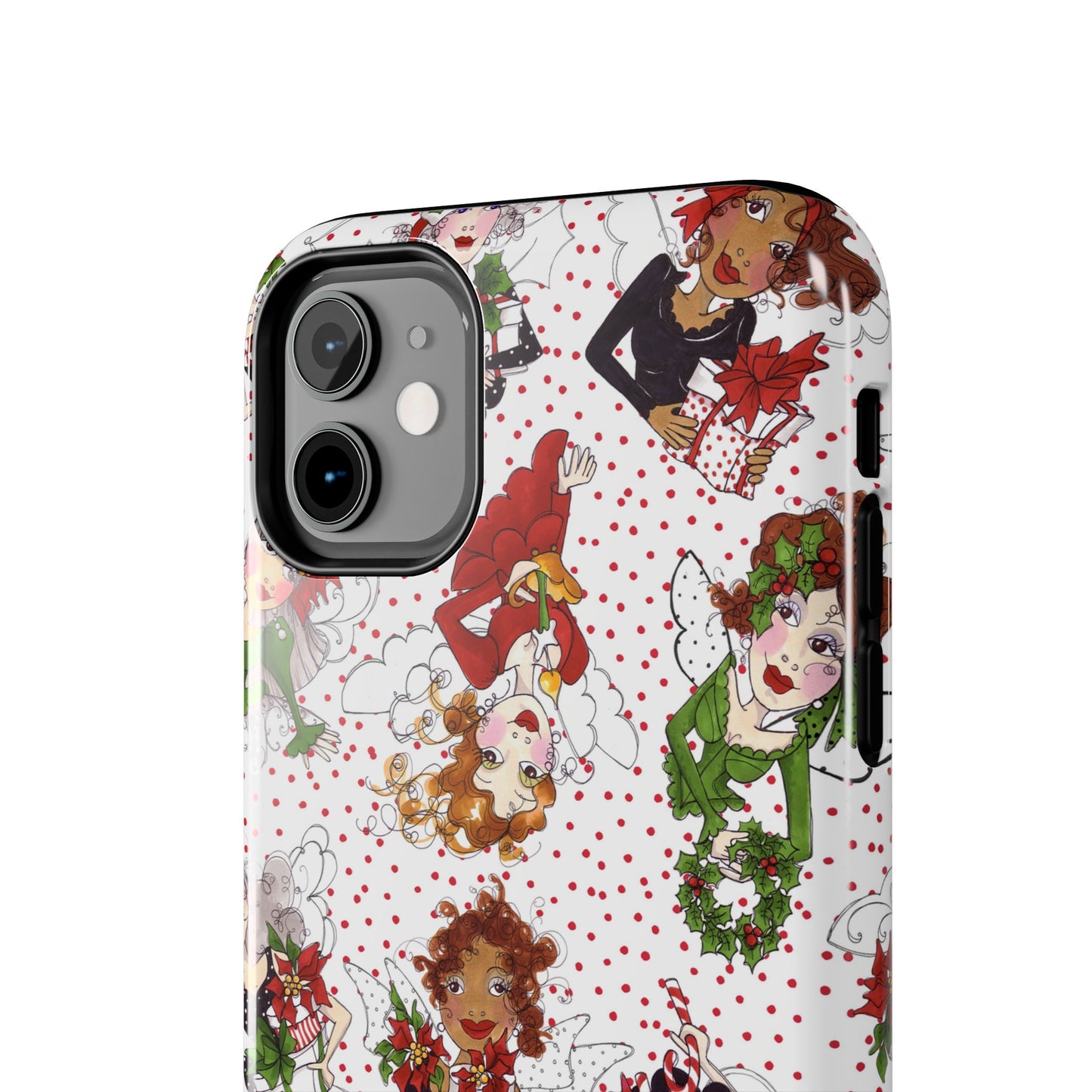 Fairy Toss White / Red Phone Case