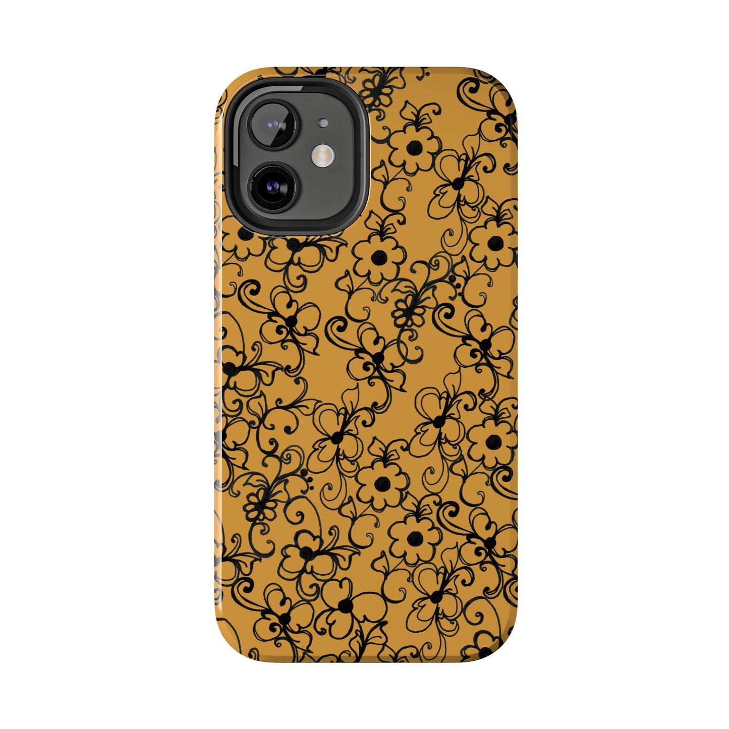 Daisy Jungle Yellow Phone Case