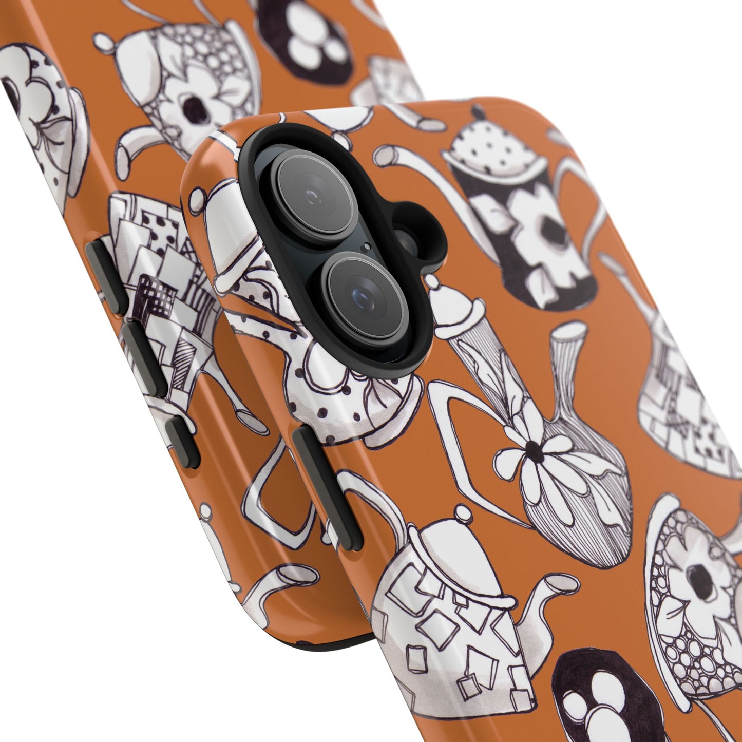 Fancy Pots Bronze Phone Case