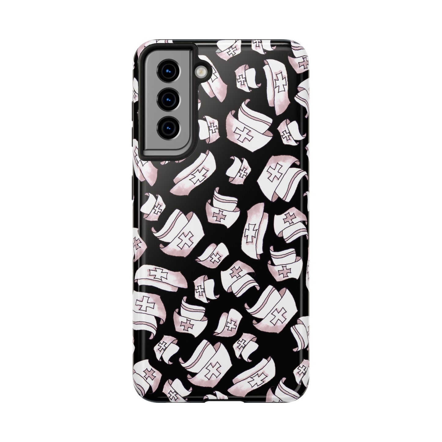 Happy Hats Black Phone Case