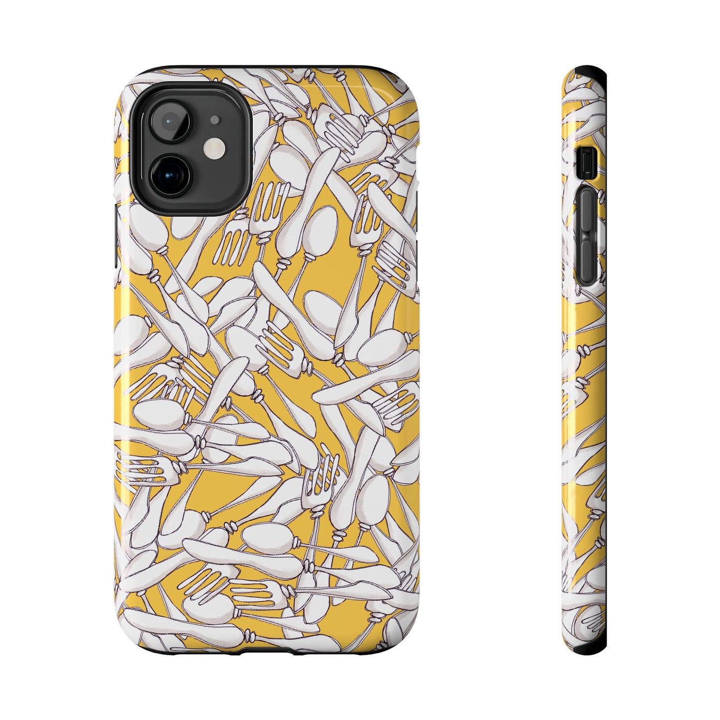 Silverware Wars Yellow Phone Case