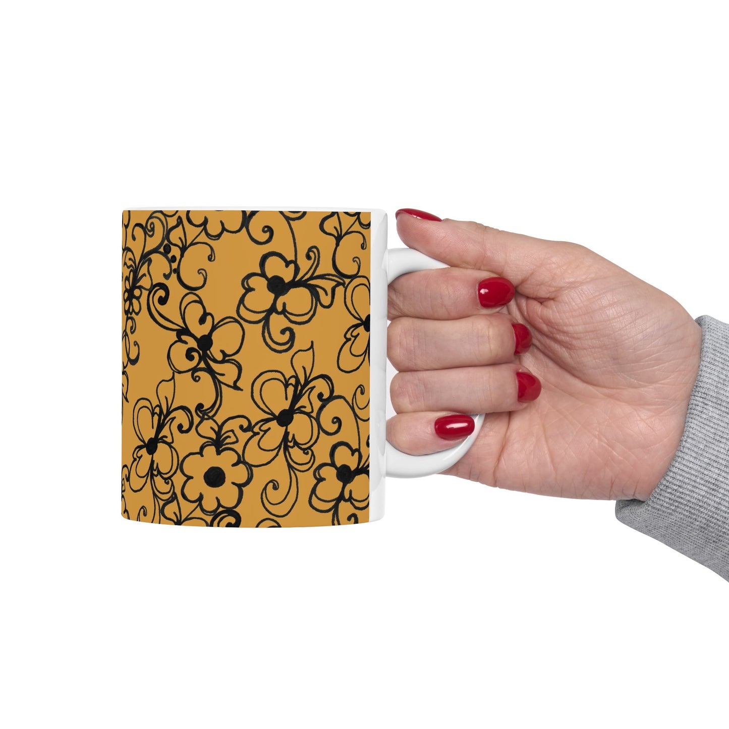 Daisy Jungle Yellow Cup