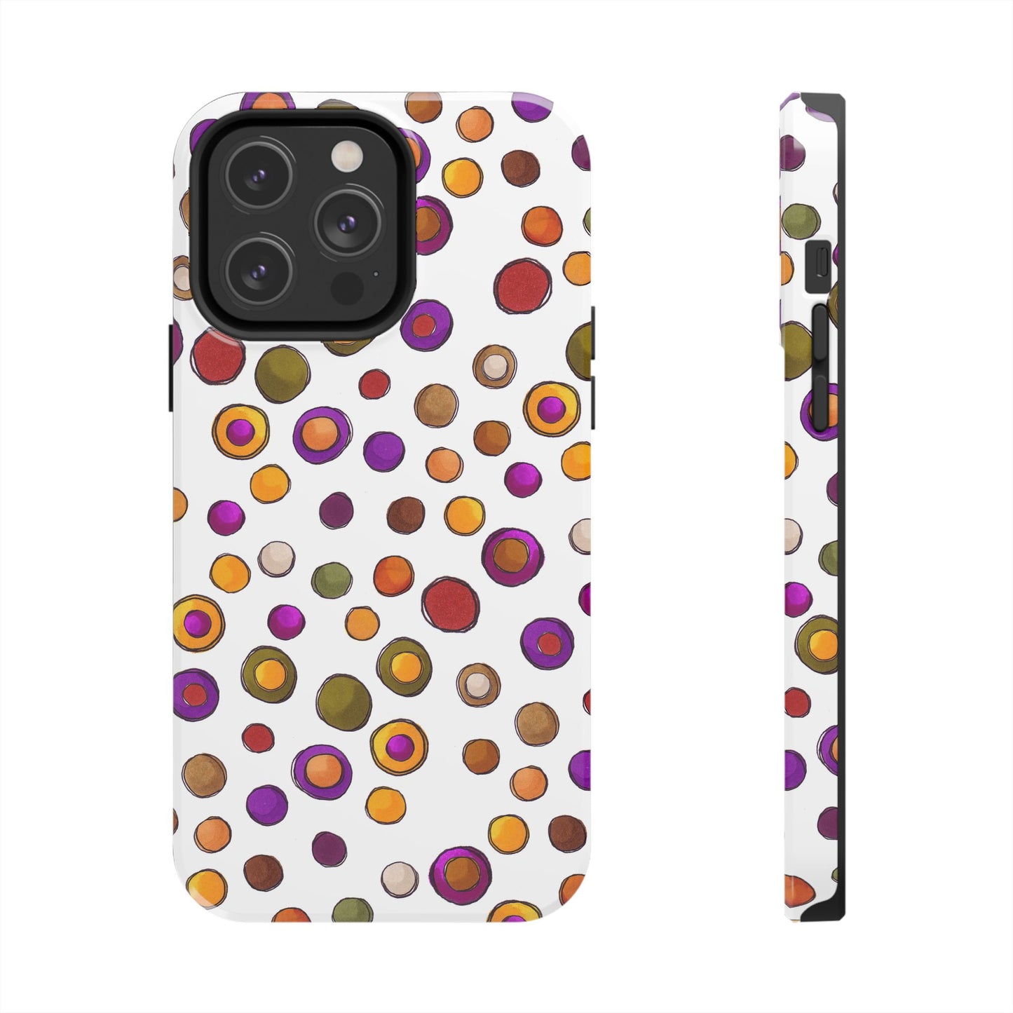Sesame Dot White Phone Case