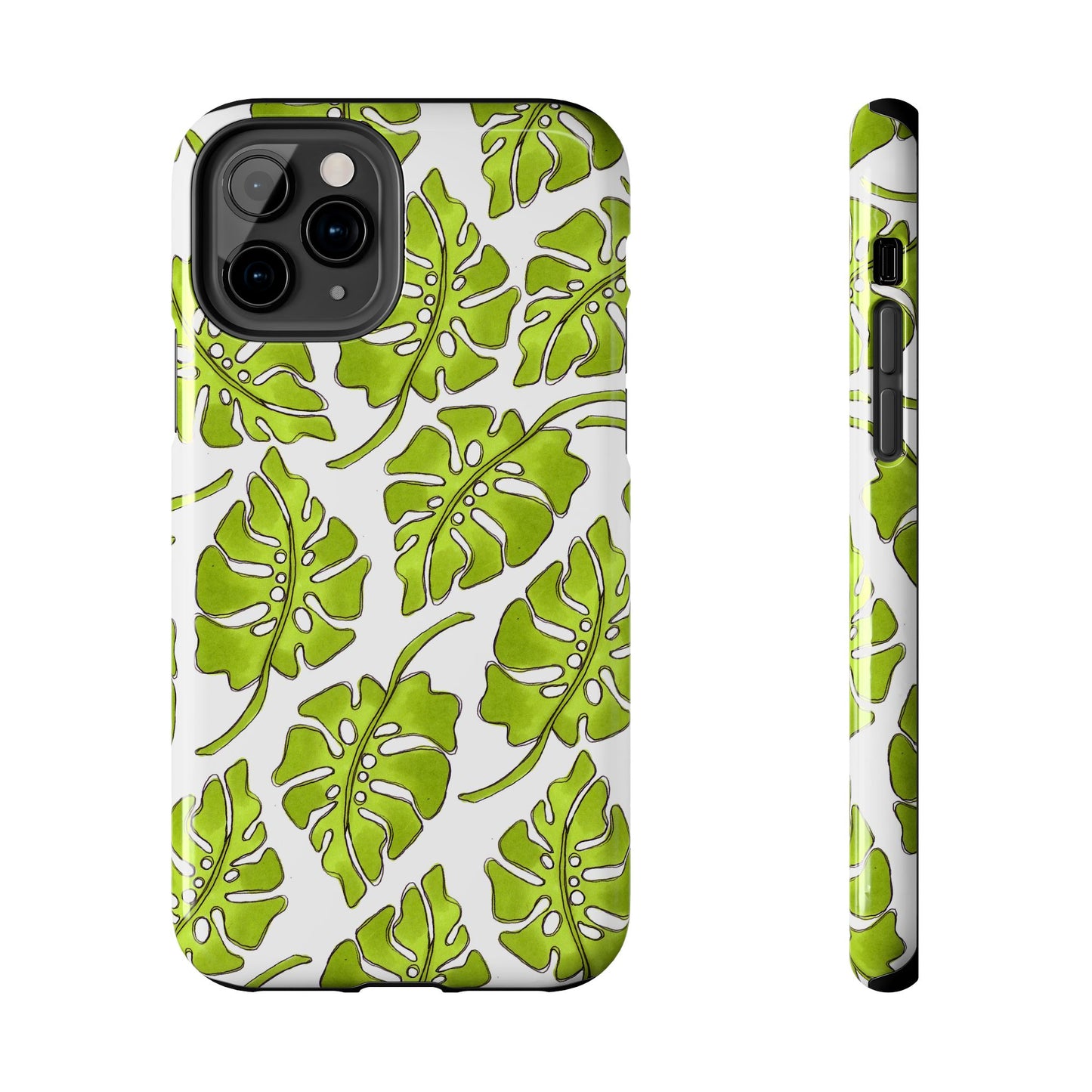 Big Leaf White Phone Case