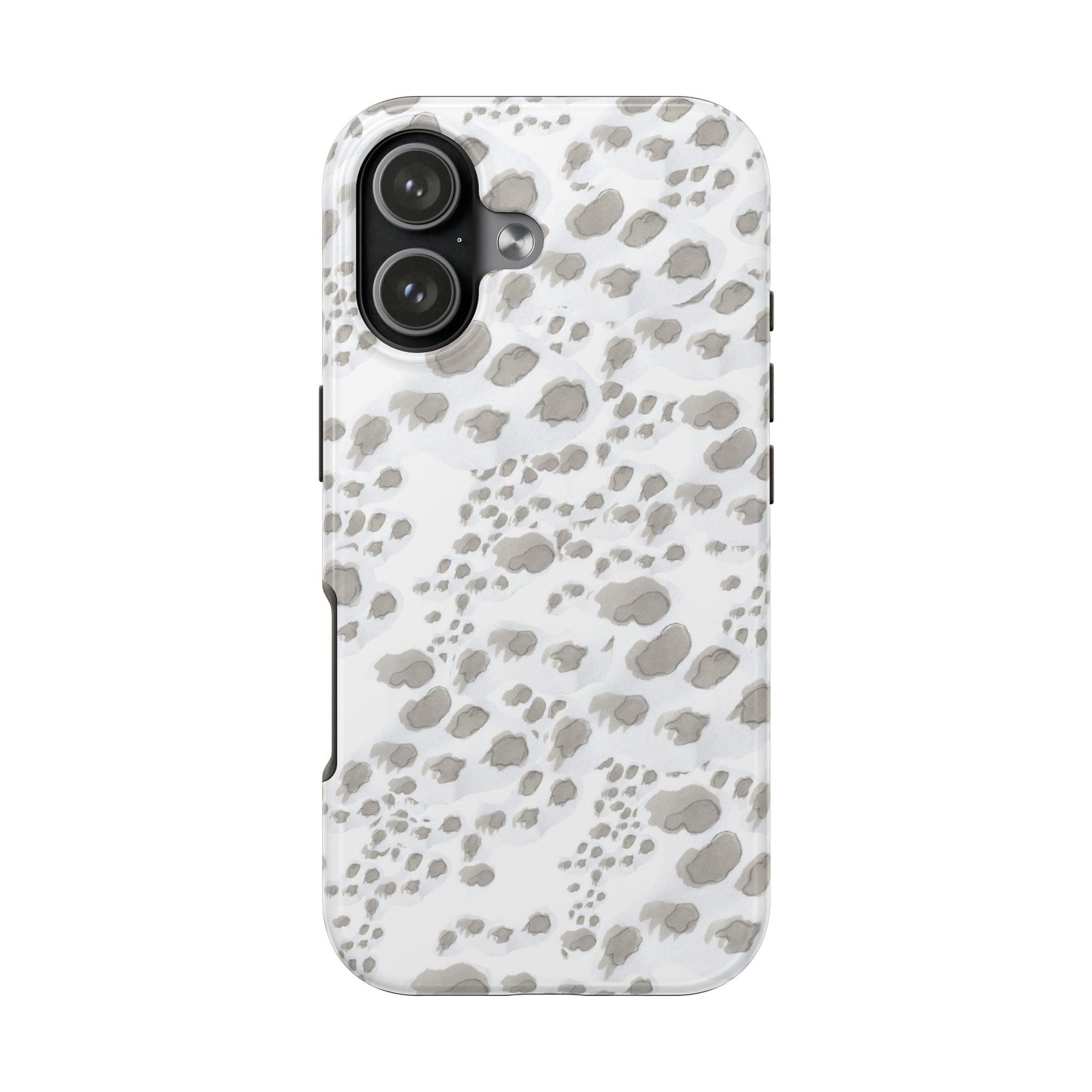 Kitty Dots White Phone Case