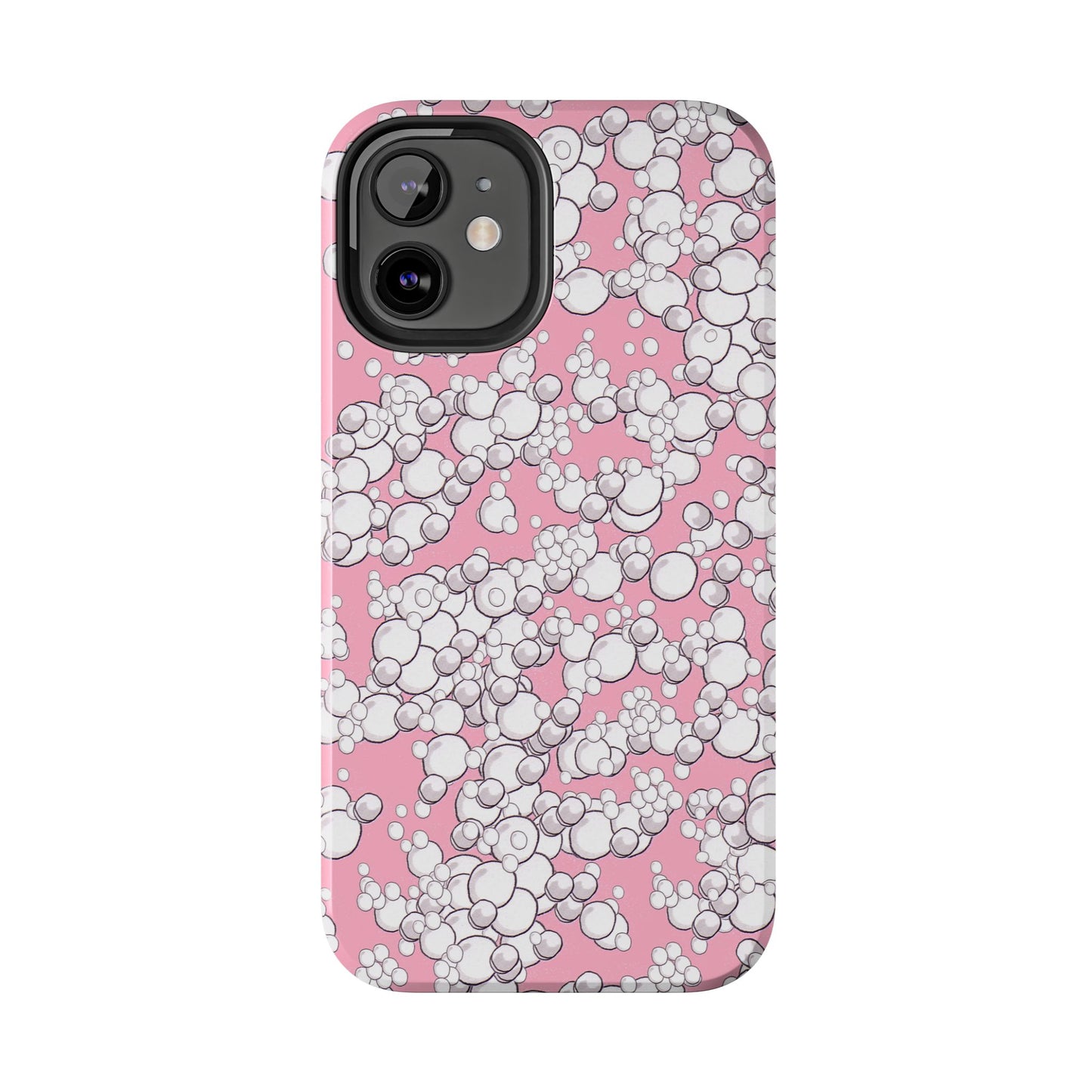 Bubble Dots Pink Phone Case