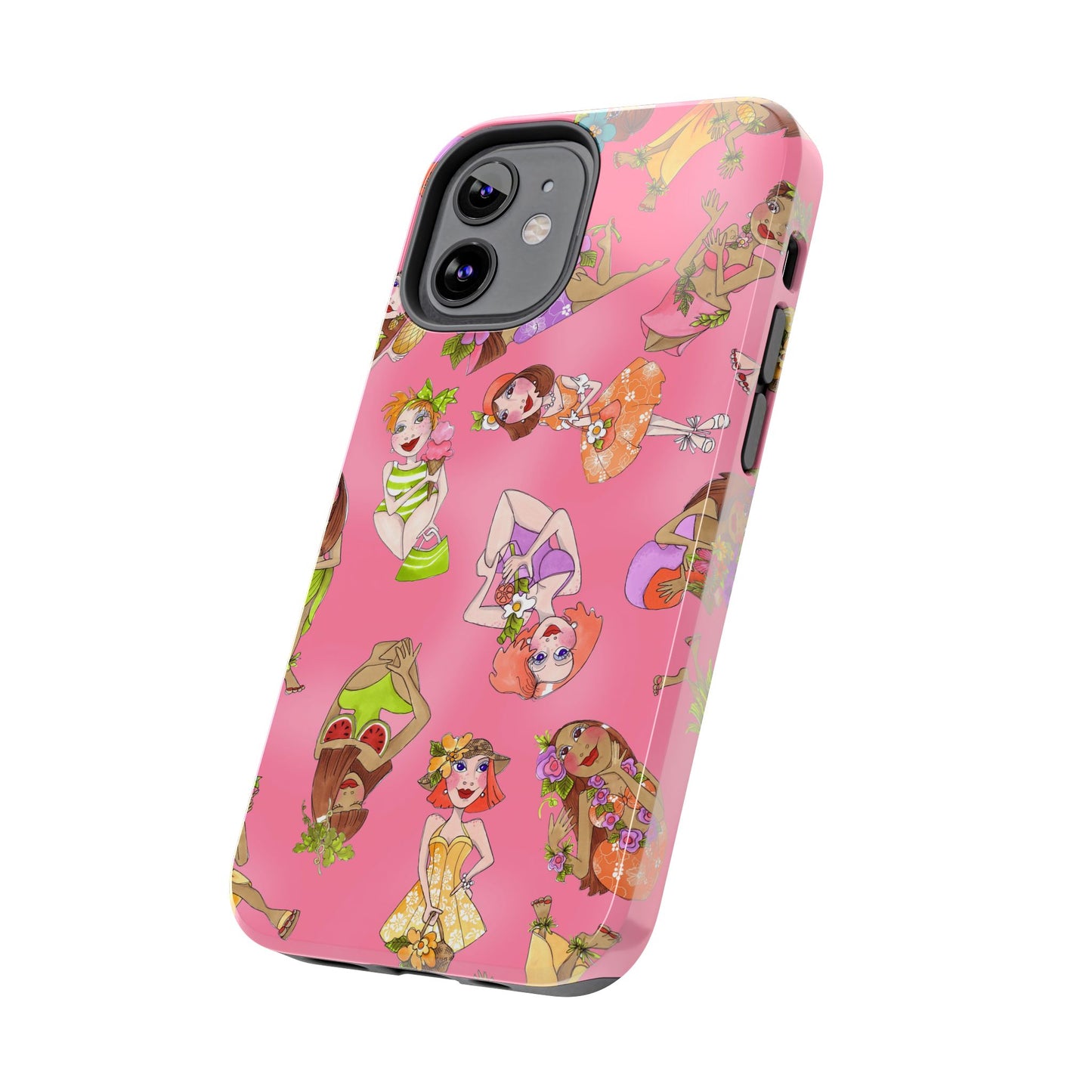 Island Toss Pink Phone Case