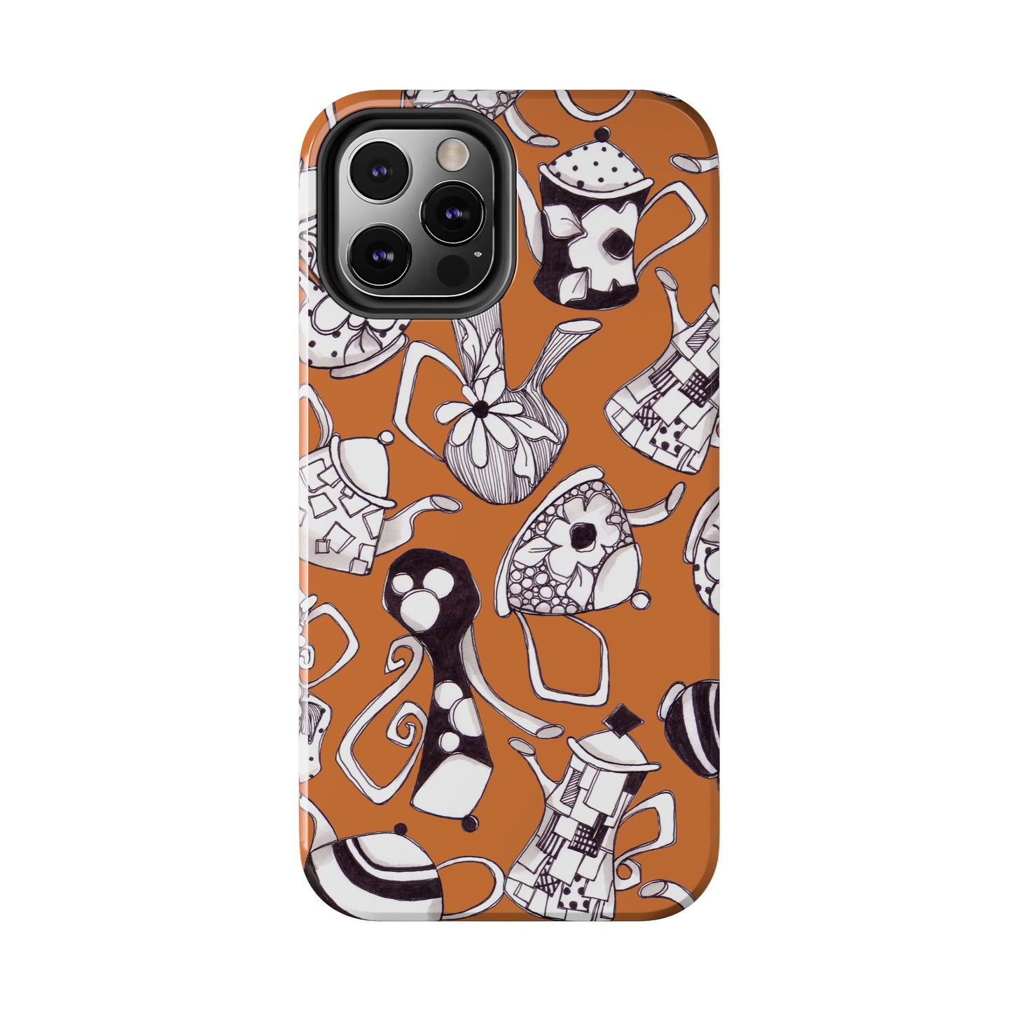 Fancy Pots Bronze Phone Case