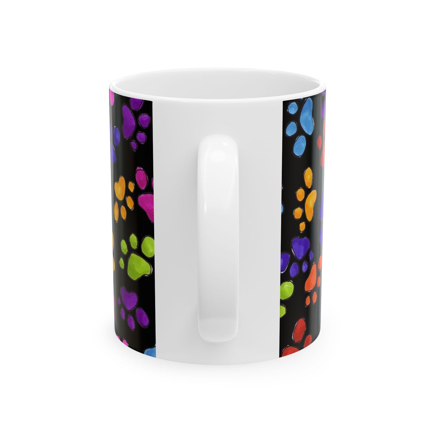 Fancy Paws Black / Multi Cup