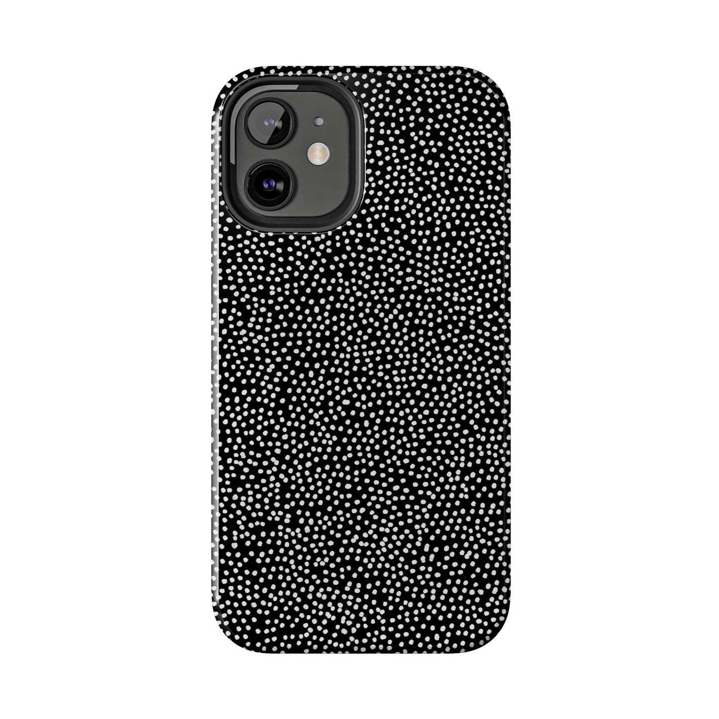 Baby Dots Black / White Phone Case