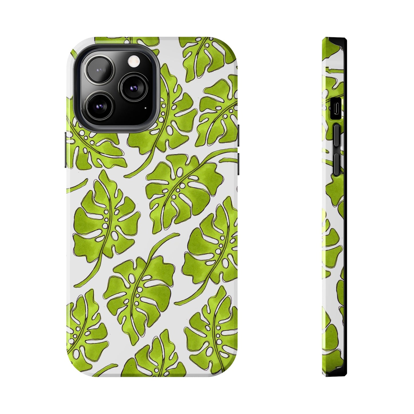Big Leaf White Phone Case