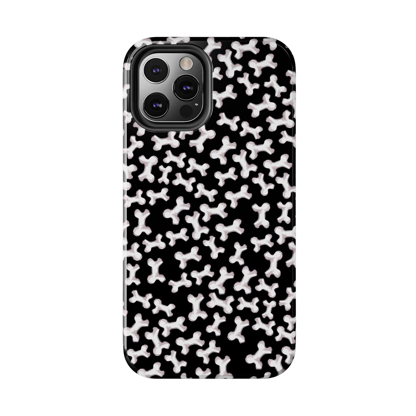 Bones a Lot Black Phone Case