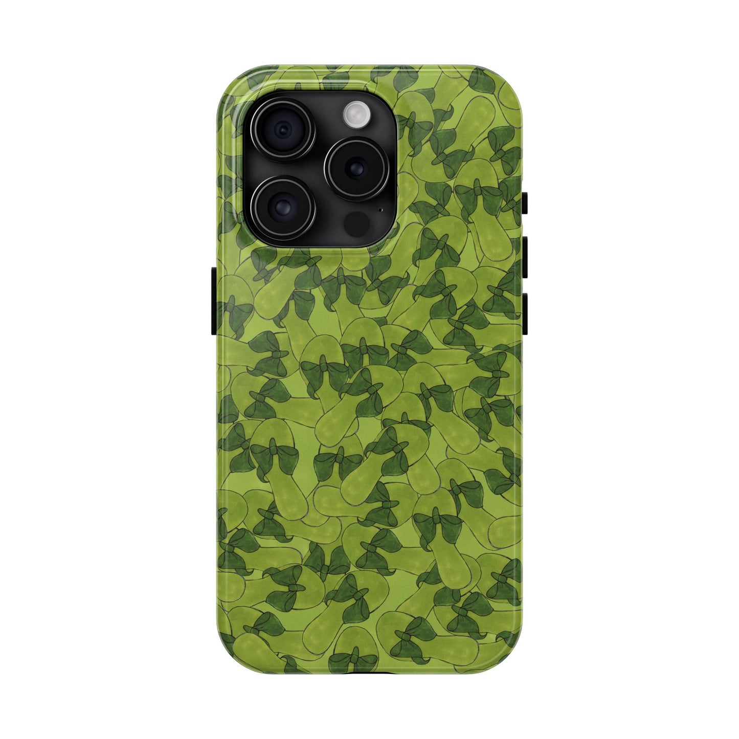 Green Flip Flops Phone Case