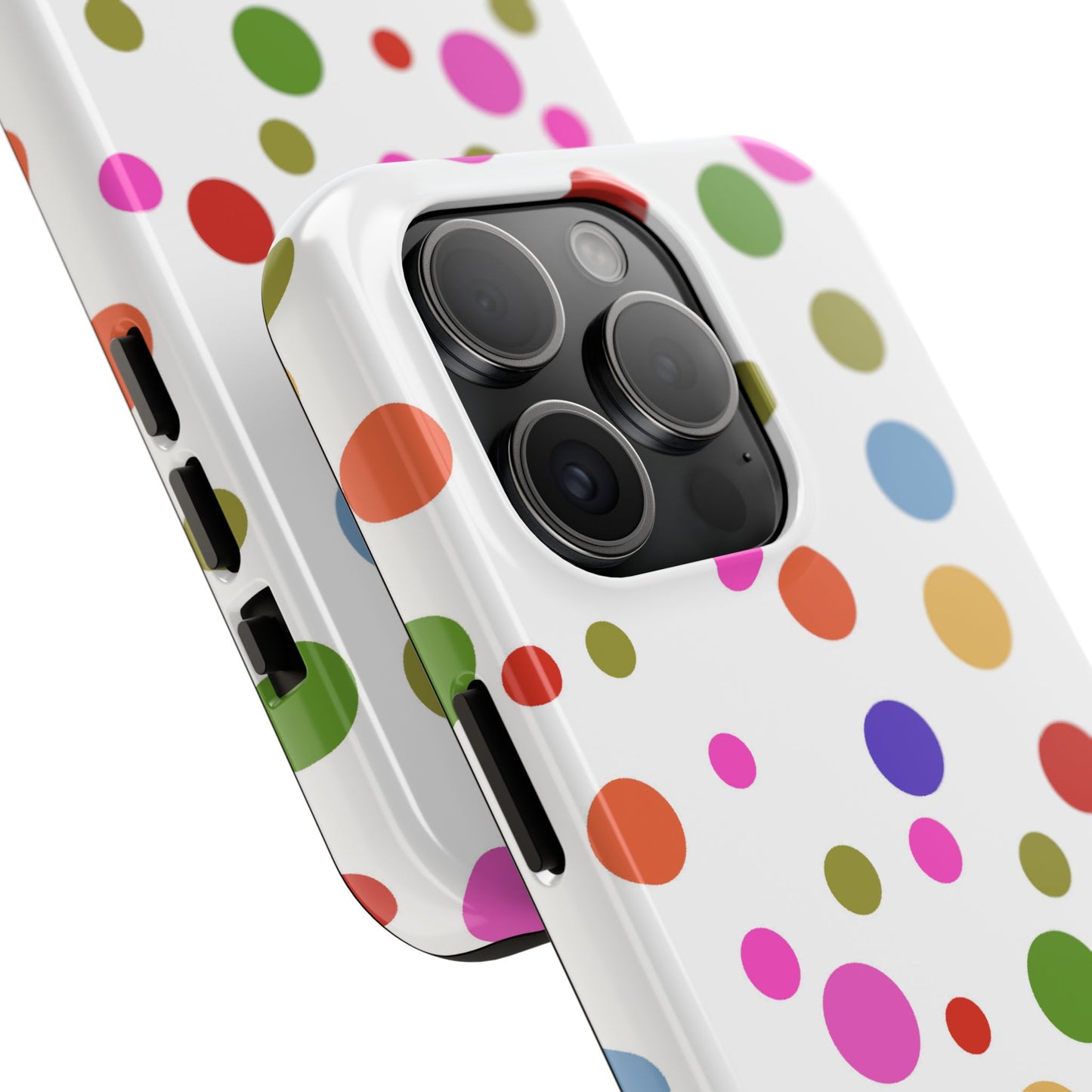 Dot Assortment White Phone Case